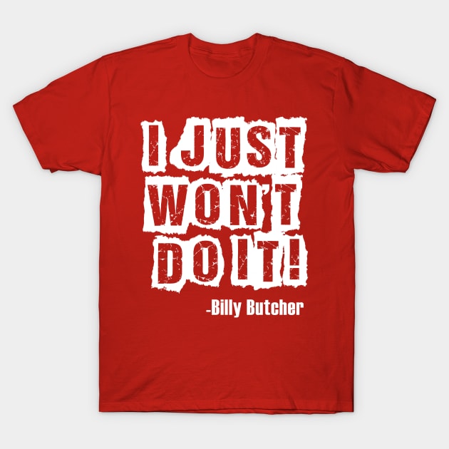 Just Wont Do it T-Shirt by UnOfficialThreads